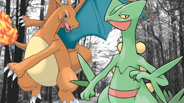 ¡Fusión de iniciales Pokémon! Así es la combinación perfecta entre Charizard y Sceptile