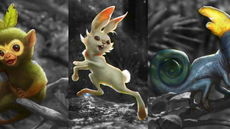 Un fan ha imaginado las "digievoluciones" de los Pokémon iniciales de Galar