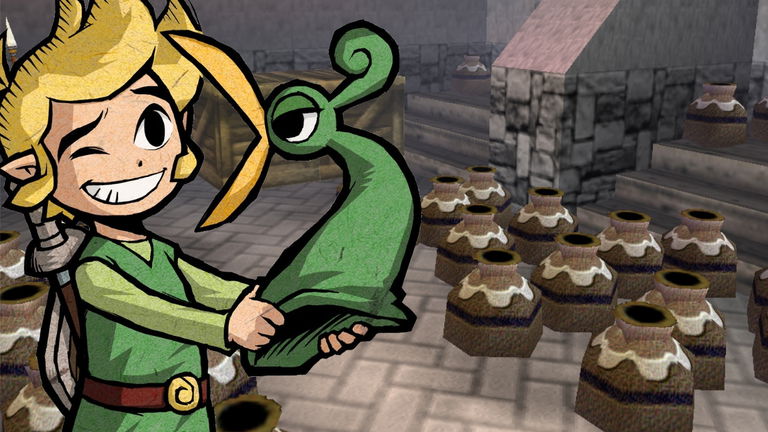 Cómo vender jarrones y mostrar que eres un gran fan de The Legend of Zelda en una imagen