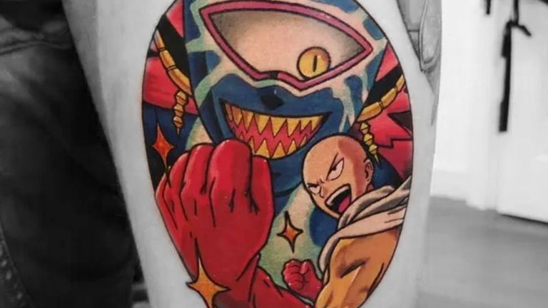 5 ideas geniales de tatuajes para fans de One Punch Man
