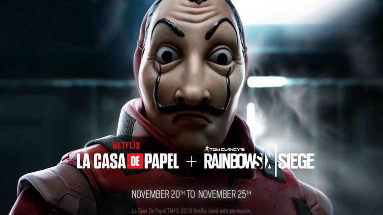 Rainbow Six Siege recibe una colaboración con La Casa de Papel