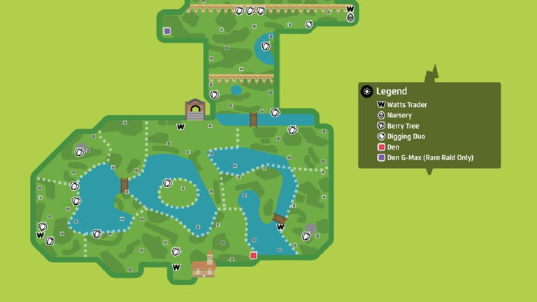 Un fan de Pokémon ha creado un mapa interactivo de Espada y Escudo para que puedas encontrarlo todo