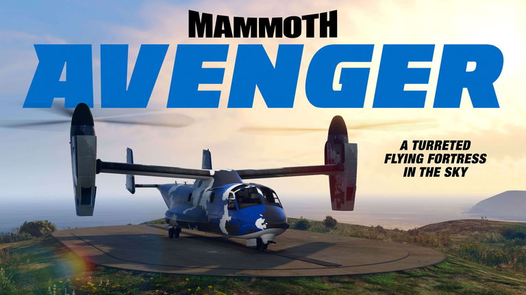 Esta semana en GTA Online el avión Avenger tiene un descuento del 60%