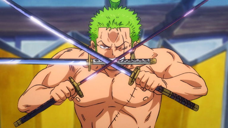 Este fan art de One Piece le da un ligero "toque Minecraft" a Zoro... y le sienta genial