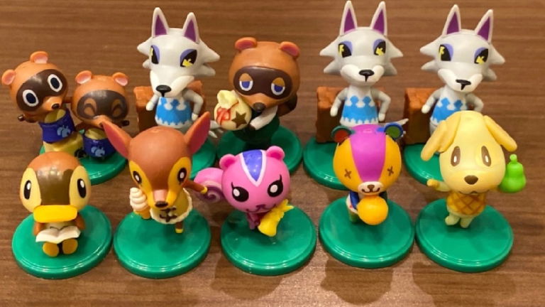 Los "huevos Kinder japoneses" tienen su propia colección de figuras de Animal Crossing