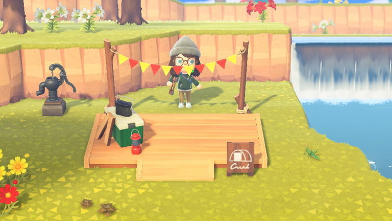 Qué es y para qué sirve la zona de acampada en Animal Crossing: New Horizons