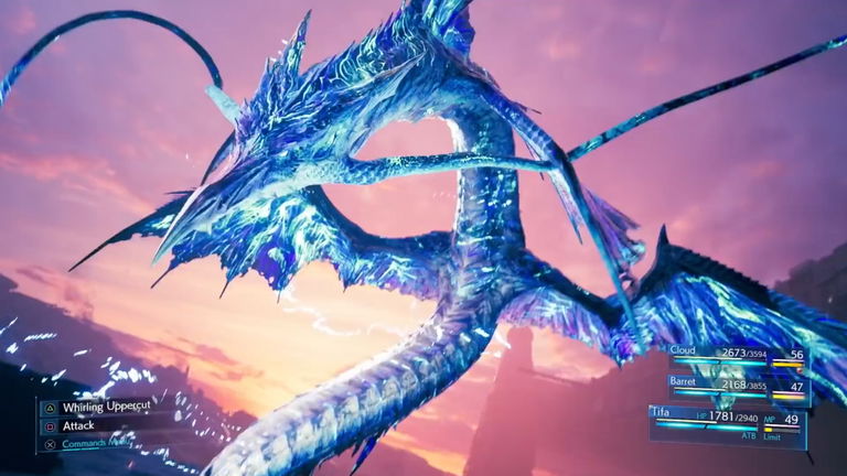 Final Fantasy VII Remake muestra la invocación de Leviatán