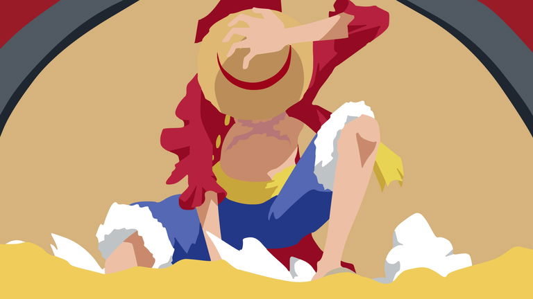 Este fondo de pantalla minimalista de One Piece es justo lo que tu móvil está pidiendo