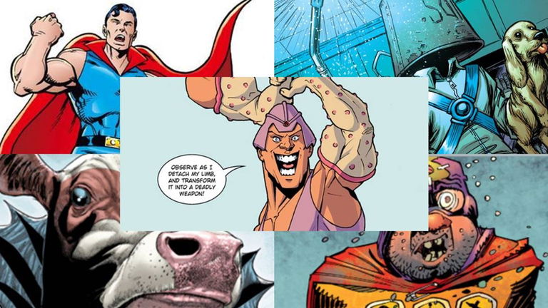 Los superhéroes más débiles del universo de DC