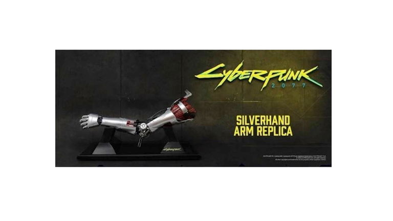 Los jugadores ya pueden pedir la replica del brazo de Johnny Silverhand de Cyberpunk 2077