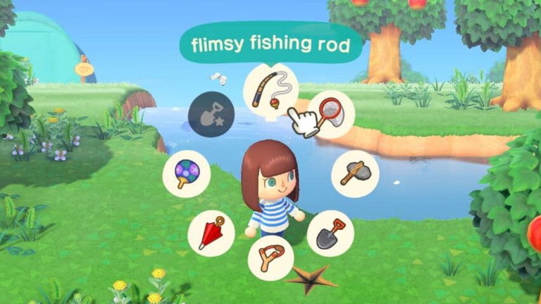 Cómo conseguir el acceso rápido a herramientas en Animal Crossing: New Horizons