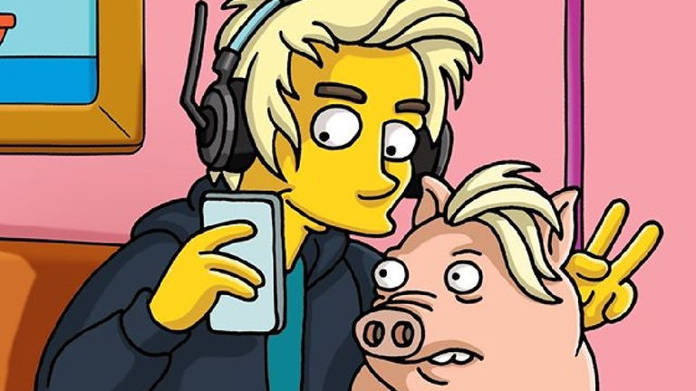 Tres youtubers españoles aparecen en Los Simpson para promocionar Disney+