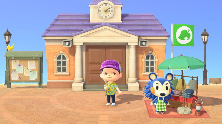 Animal Crossing: New Horizons - Cómo subir de nivel el centro vecinal para convertirlo en el ayuntamiento