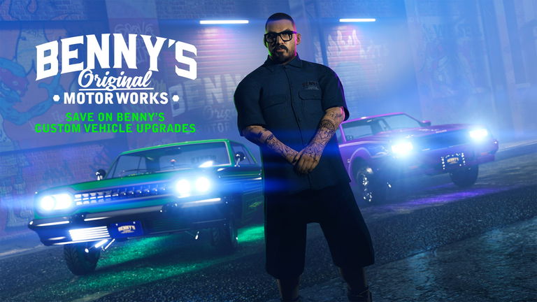 Esta semana en GTA Online las mejoras de Benny’s Original Motorworks tienen 70% de descuento