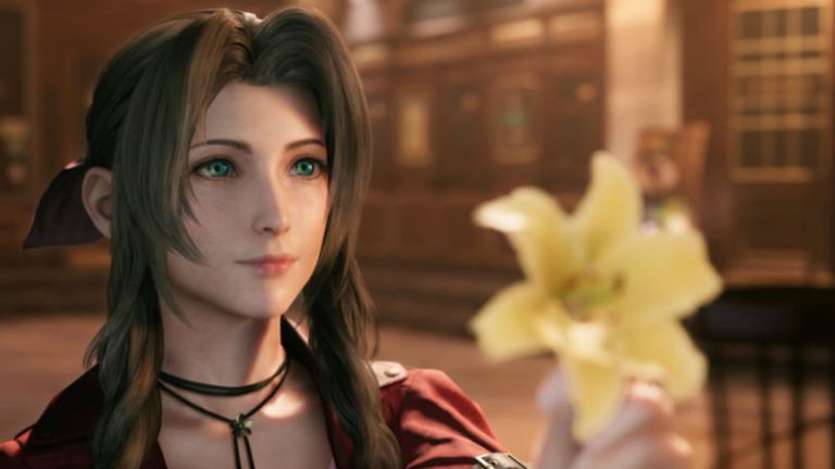 La actriz de dobaje de Aeris en Final Fantasy VII Remake se escucha a sí misma por primera vez en el juego