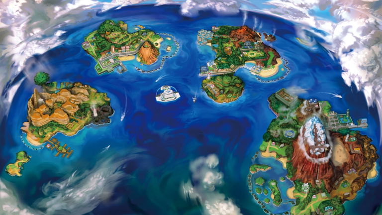 ¿Cuántos habitantes tienen cada una de las Regiones Pokémon?