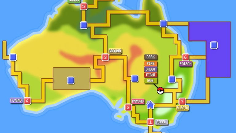 ¿Cómo sería Australia como de una hipotética Región Pokémon?