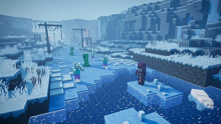 Estos serían los dos primeros DLCs de Minecraft Dungeons