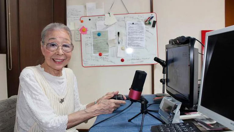 Esta anciana japonesa tiene un récord Guiness por ser la streamer de mayor edad del mundo