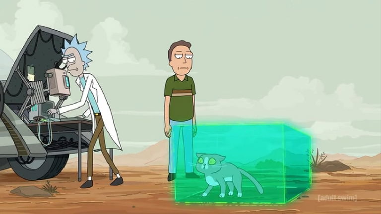 El actor de Rick y Morty revela la verdad sobre el gato parlante