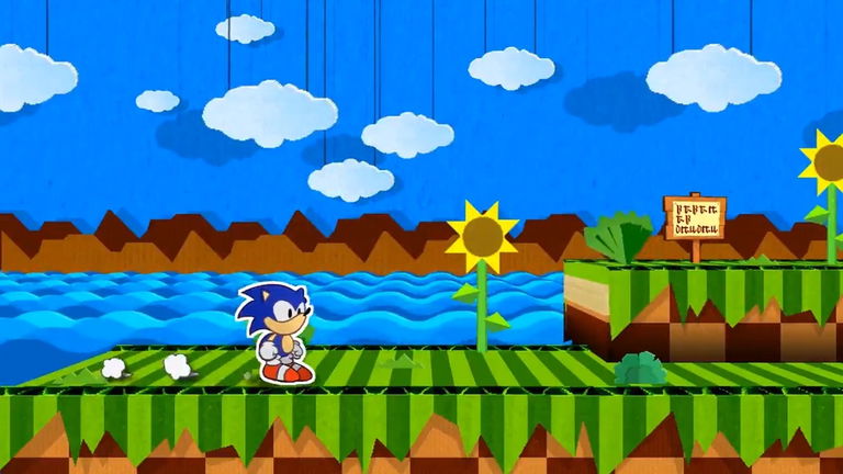¿Cómo sería un juego de Sonic o Star Fox al estilo Paper Mario? Aquí tienes la respuesta
