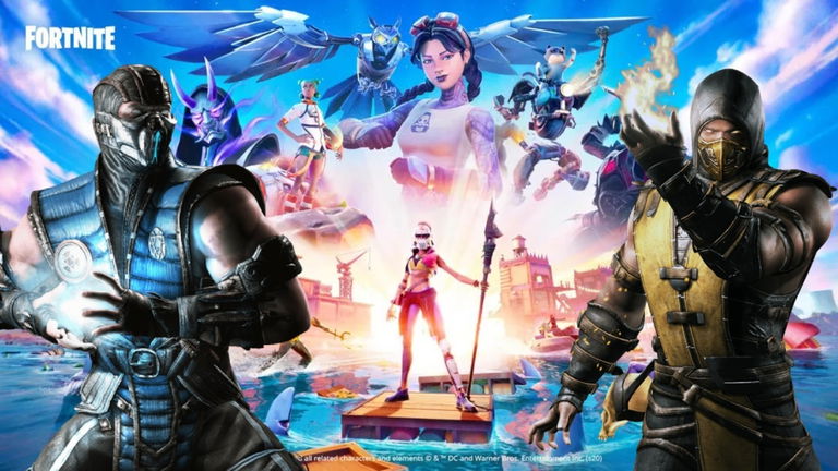 Fortnite parece incluir referencias a Mortal Kombat en el tráiler de su Temporada 3