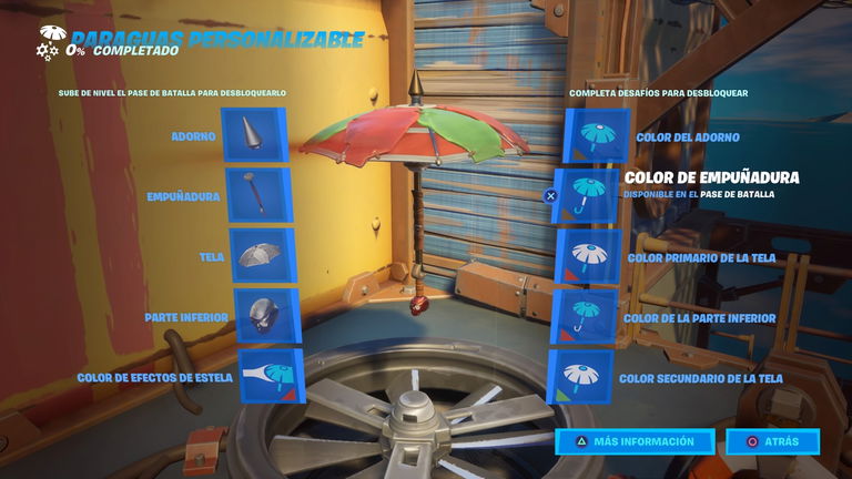 Cómo completar los desafíos del paraguas personalizable en la temporada 3 de Fortnite