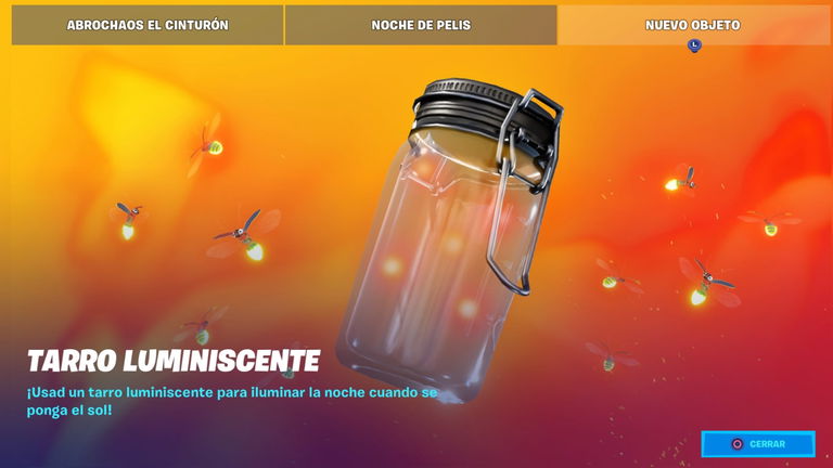 Dónde encontrar y cómo fabricar el tarro luminiscente de Fortnite