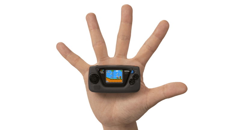 Sega presenta su nueva consola Game Gear Micro