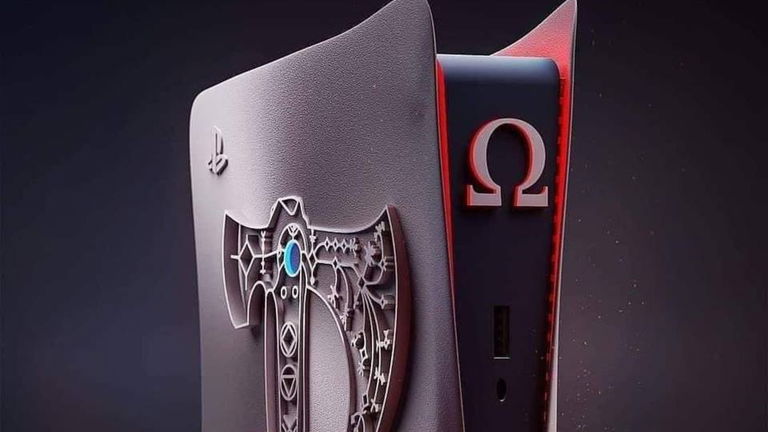 Crean una genial PS5 de God of War