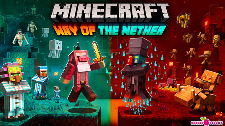 Minecraft comienza a liberar The Nether Update