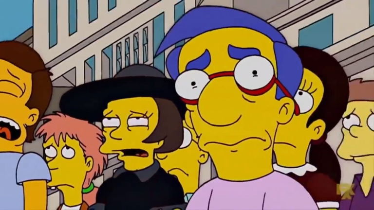 Los Simpson coló una escena de una película propagandística y nadie se había dado cuenta