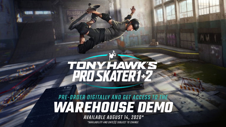 Demo confirmada: Tony Hawk's Pro Skater 1 + 2 Remaster incluye 8 nuevos personajes