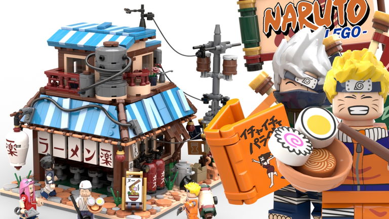 Existe un kit de LEGO de Naruto, pero no puedes comprarlo