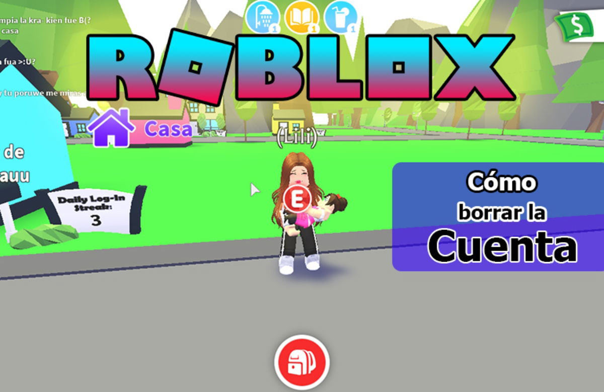 Cómo borrar tu cuenta de Roblox