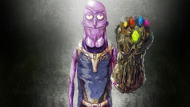 Esta es la combinación perfecta entre Rick de Rick y Morty y Thanos de Marvel