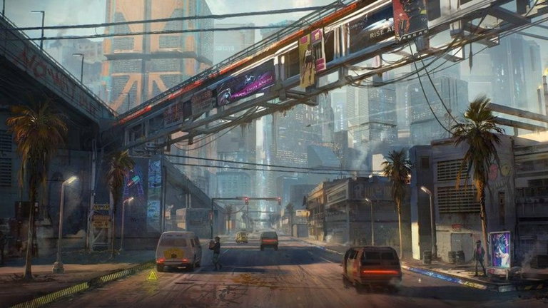 Cyberpunk 2077 deja ver en imágenes el impresionante distrito de Santo Domingo
