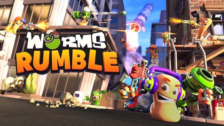 Worms Rumble, el nuevo battle royale para PlayStation 5