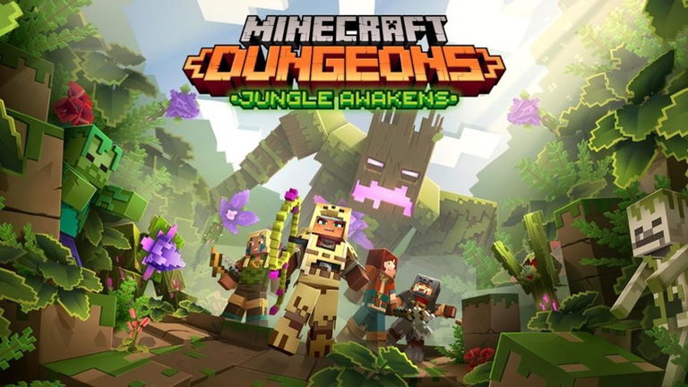 Minecraft Dungeons recibe nuevo contenido con el DLC Jungle Awakens