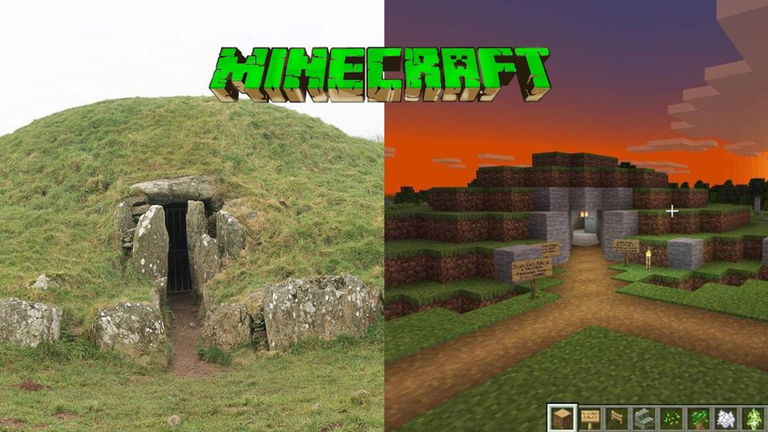 Minecraft y una tumba de más de 5000 años, la combinación perfecta para los exploradores