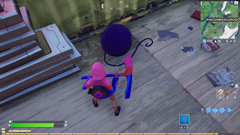 Dónde encontrar ovillos en Rincón Rencoroso de Fortnite