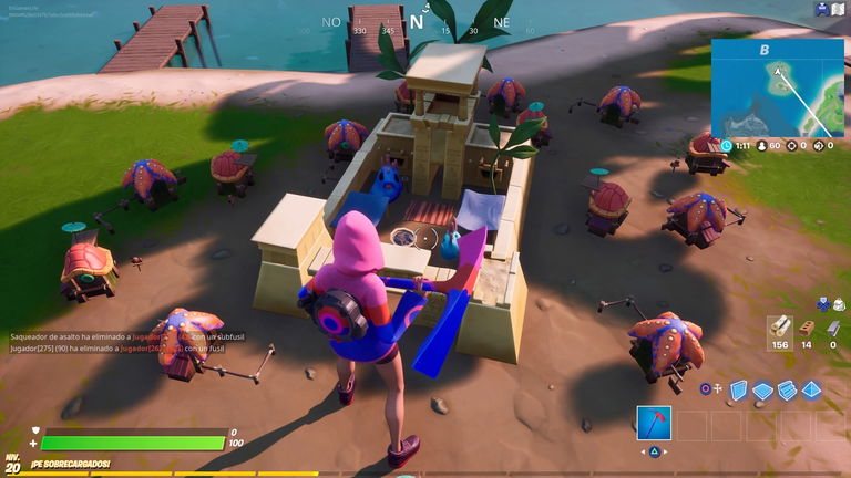 Dónde encontrar los Colegas Coral de la Edad de Piedra en Fortnite