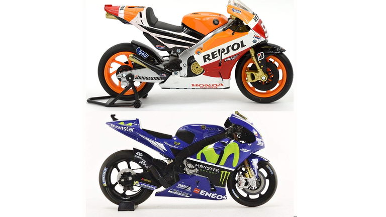 Las mejores 4 maquetas de motos