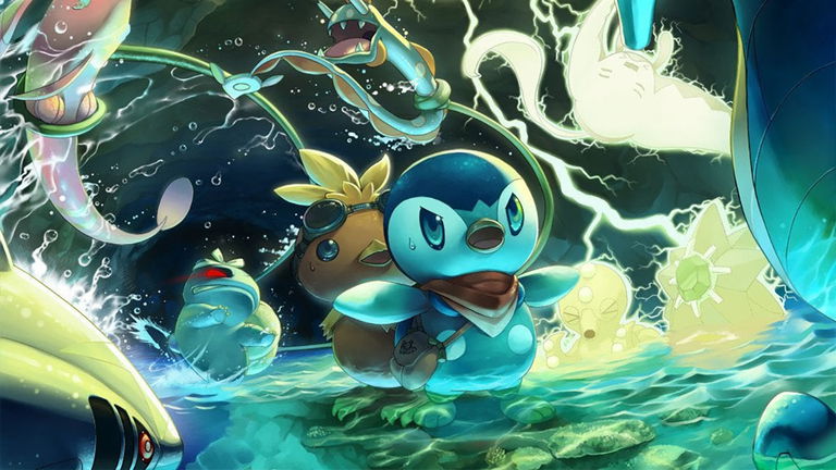 La fusión Pokémon de Torchic y Piplup es sencillamente espectacular