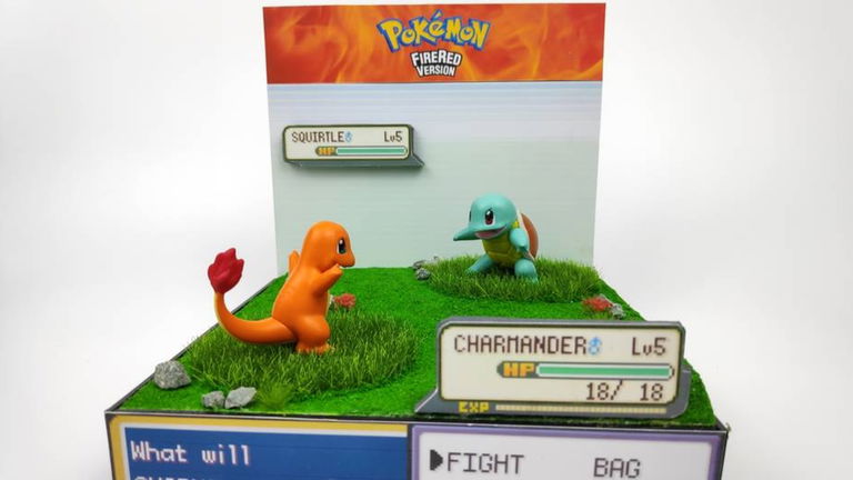Este diorama 3D de Pokémon es tan real que te dejará con la boca abierta