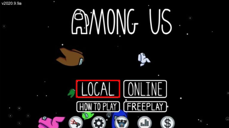 Cómo jugar local en Among Us