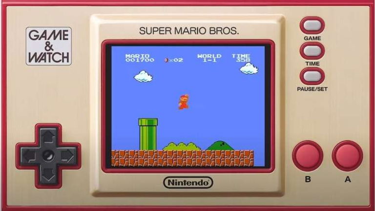 Game & Watch presenta su edición basada en Super Mario Bros