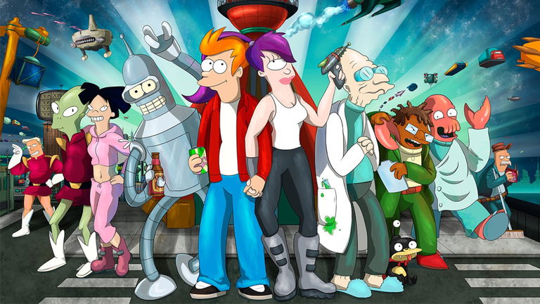 Recrea a los personajes de Futurama en diseños realistas