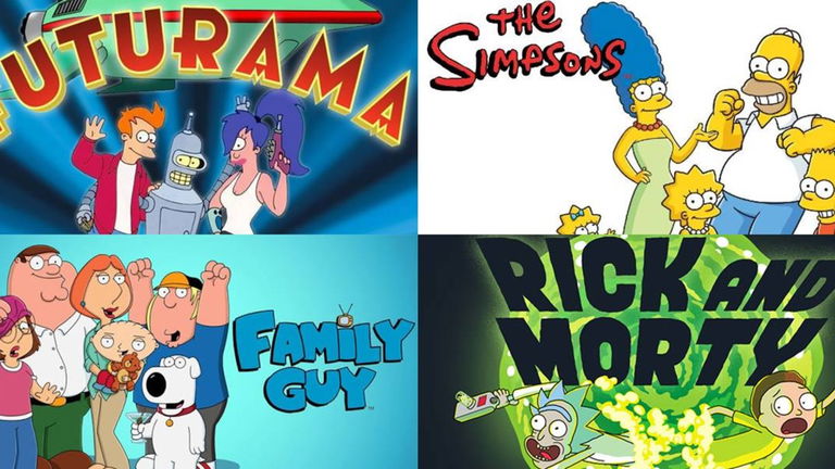 Este sería el crossover perfecto entre Los Simpson, Rick & Morty, Futurama y Padre de Familia