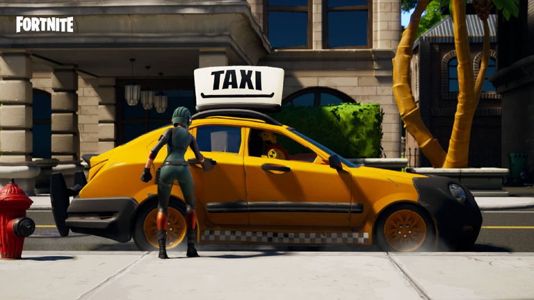 Todo sobre el modo "Crazy Taxi" de Fortnite